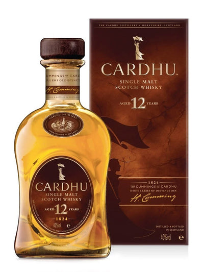 Cardhu 12 Year Old Single Malt Scotch Whisky 1L