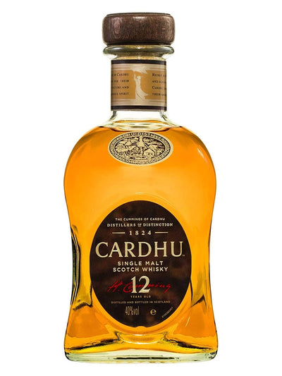 Cardhu 12 Year Old Single Malt Scotch Whisky 1L