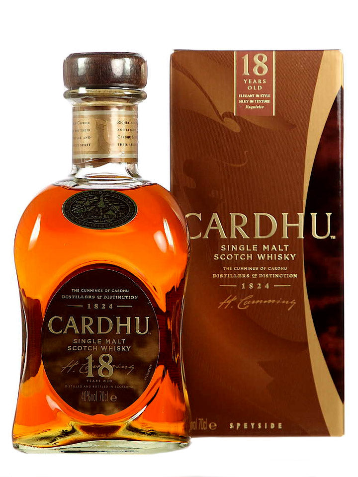 Cardhu 18 Year Old Single Malt Scotch Whisky 700mL