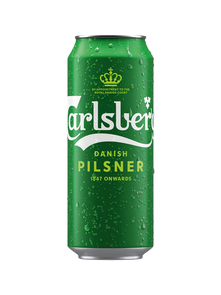 Carlsberg Green Pilsner Beer Case 24 x 500mL Cans