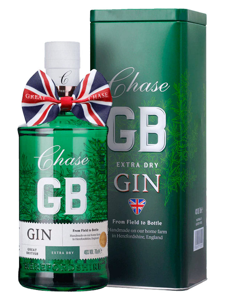 Chase GB Extra Dry Gin With Gift Tin 700mL