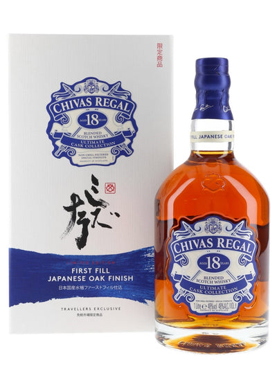 Chivas Regal 18 Ultimate Cask Collection Japanese Oak Finish Blended Whisky 1L