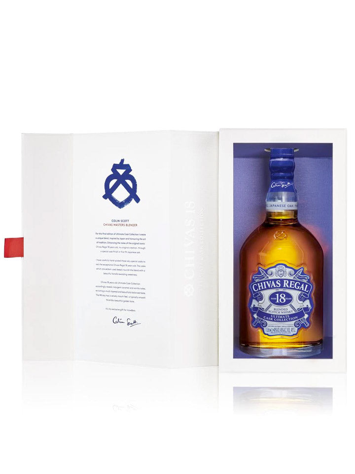 Chivas Regal 18 Ultimate Cask Collection Japanese Oak Finish