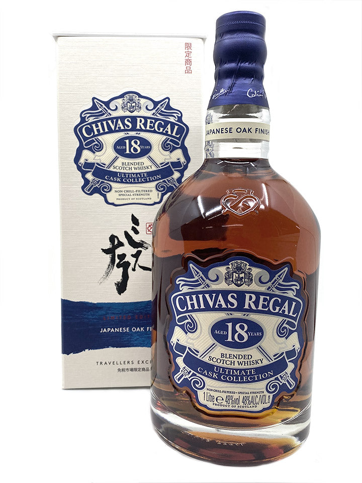 CHIVAS REGAL 18年 ジャパニーズオークフィニッシュ 限定品 Chivas Regal 18 year old Ultimate Cask Collection Limited Edition