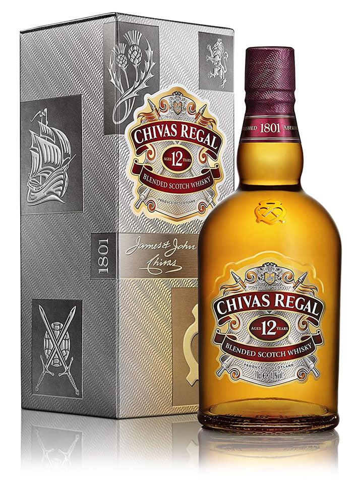 Chivas Regal 12 Year Old Blended Scotch Whisky 700mL