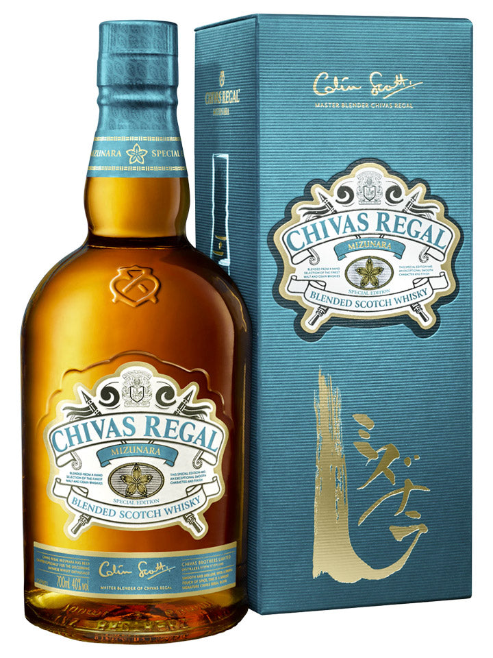 Chivas Regal Mizunara Limited Edition Blended Scotch Whisky 700mL