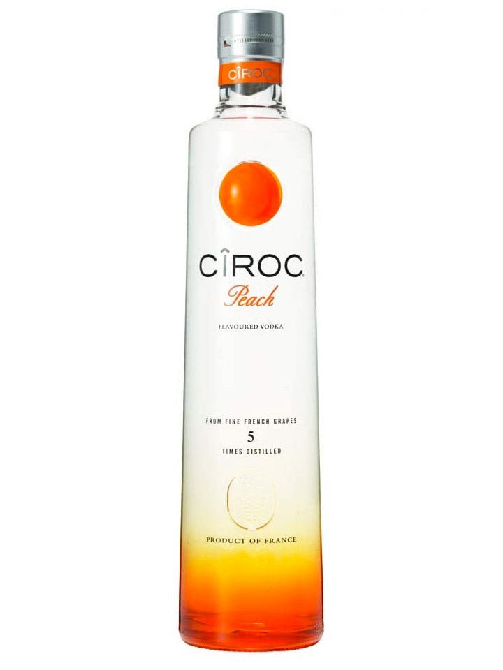 Ciroc Peach Flavoured French Vodka 1L