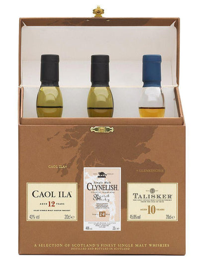 The Classic Coastal Malts Scotch Whisky Collection 200mL x 3