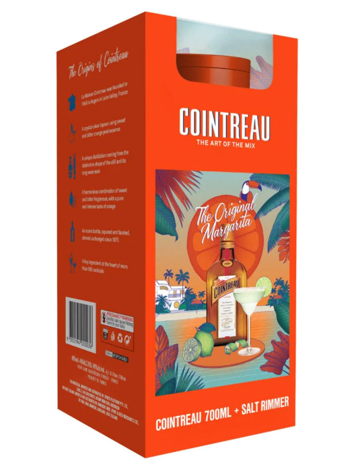 Cointreau + Salt Rimmer Limited Edition Orange Liqueur 700mL