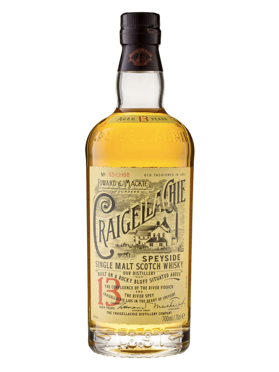 Craigellachie 13 Year Old Single Malt Scotch Whisky 700mL