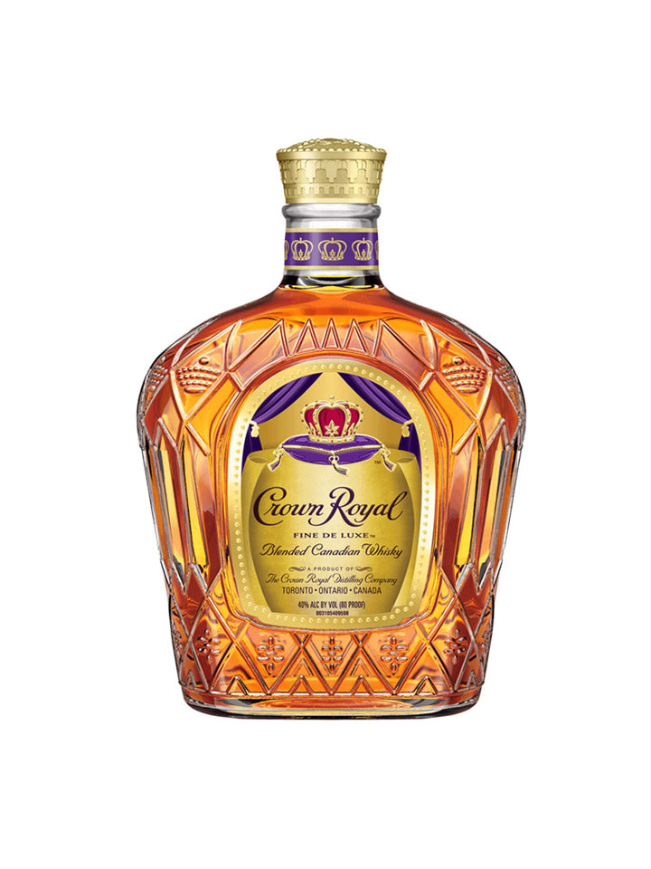 Crown Royal Fine De Luxe Blended Canadian Whisky Miniature 375mL