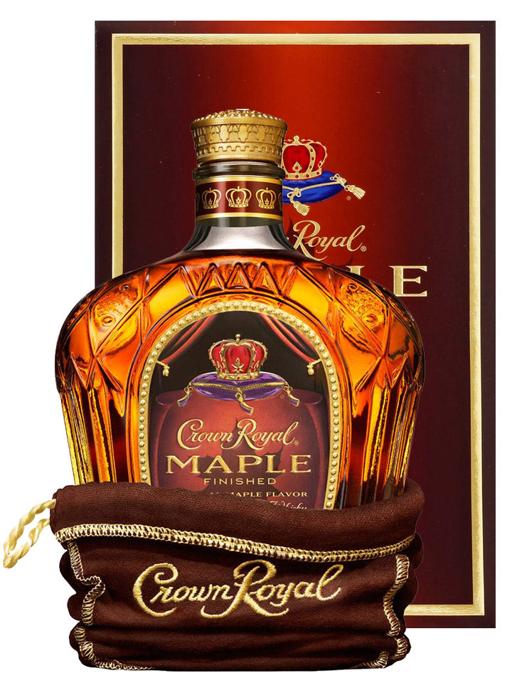 Crown Royal Maple Finished Maple Flavoured Blended Canadian Whisky 1L