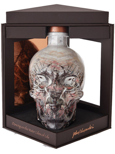 Crystal Head Skull Decanter John Alexander Artist Limited Edition Vodka 700mL