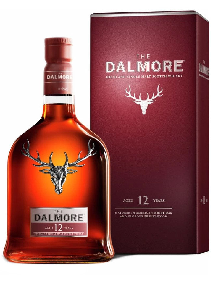 The Dalmore 12 Year Old Single Malt Scotch Whisky 1L