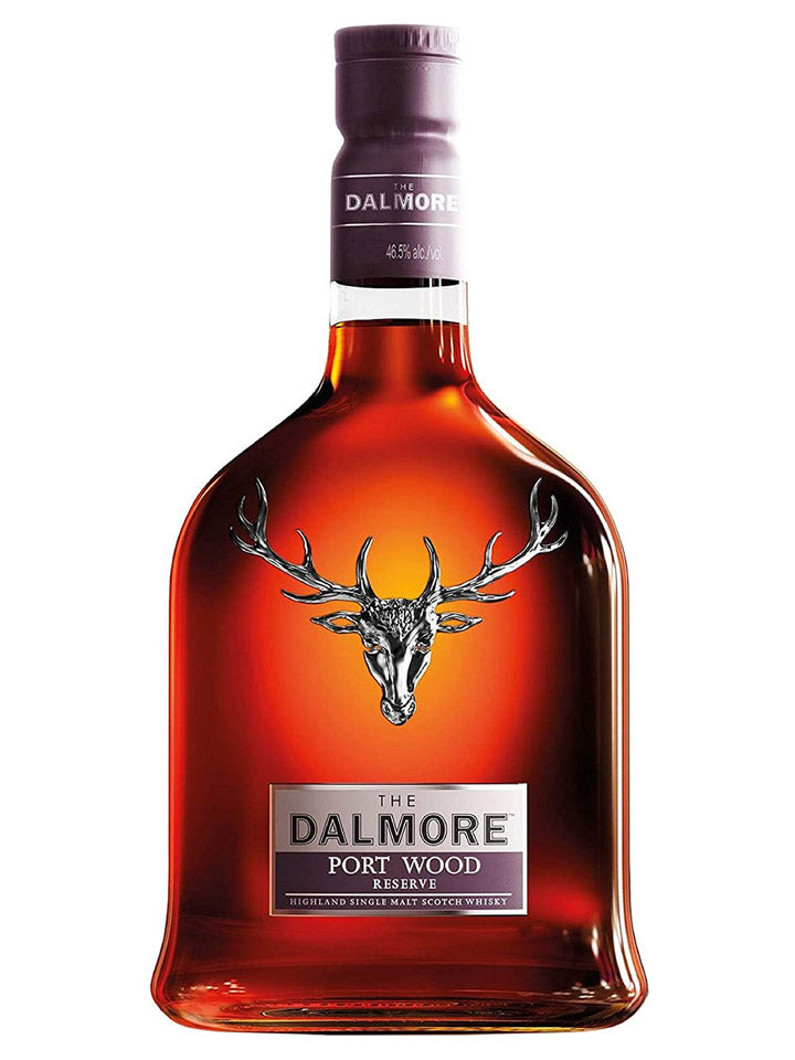 The Dalmore Port Wood Reserve + 2 Glasses Pack Single Malt Scotch Whisky 700mL