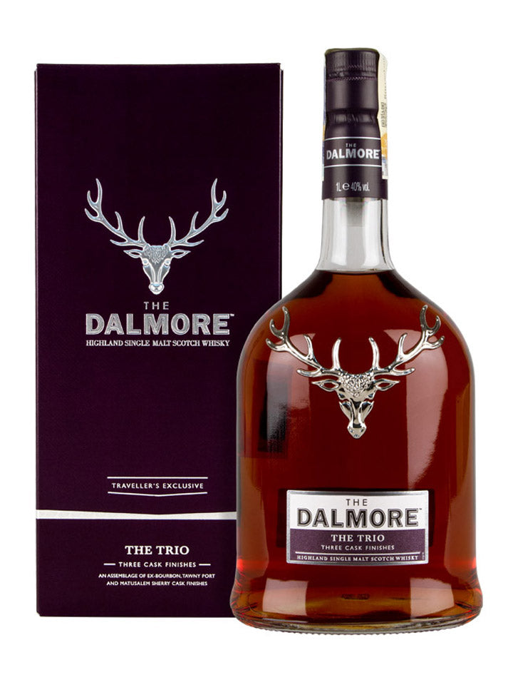 The Dalmore Trio Highland Single Malt Scotch Whisky 1L