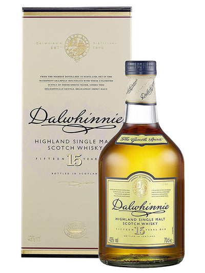 Dalwhinnie 15 Year Old Single Malt Whisky 700mL