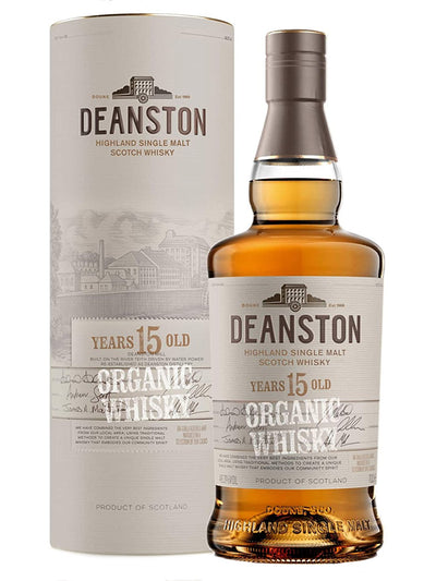Deanston 15 Year Old Organic Single Malt Scotch Whisky 700mL