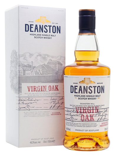 Deanston Virgin Oak Highland Single Malt Scotch Whisky 700mL