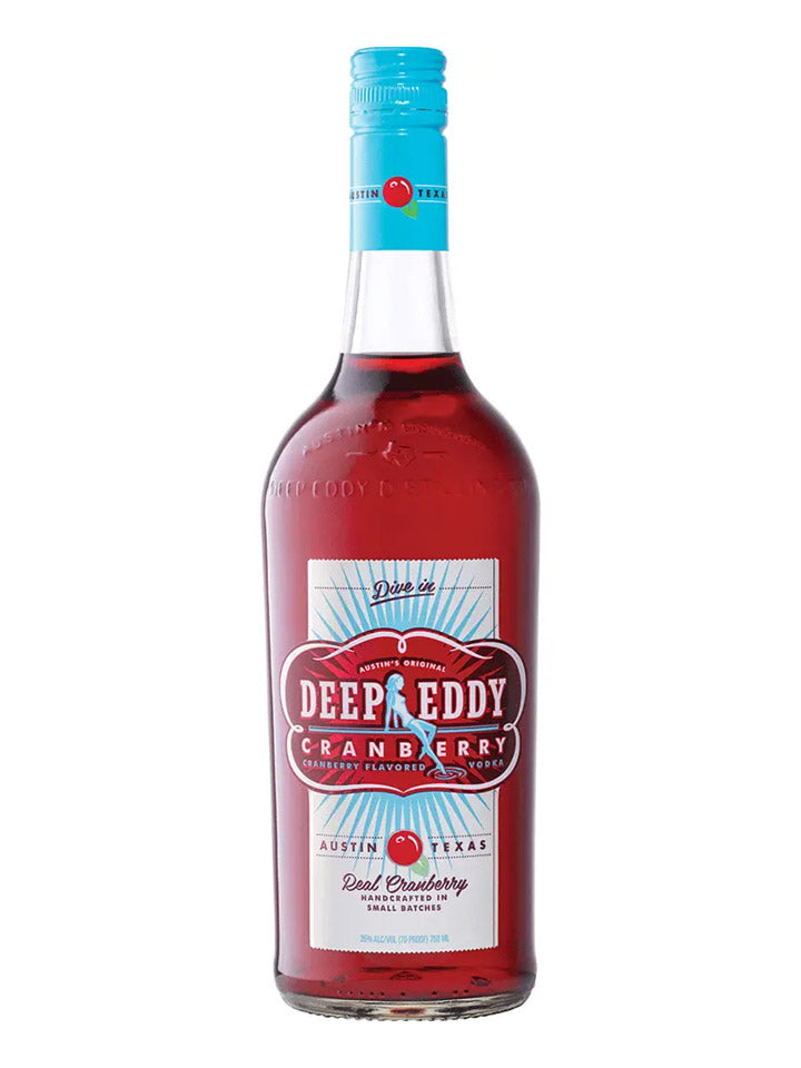 Deep Eddy Cranberry Flavoured Texas Vodka 1L