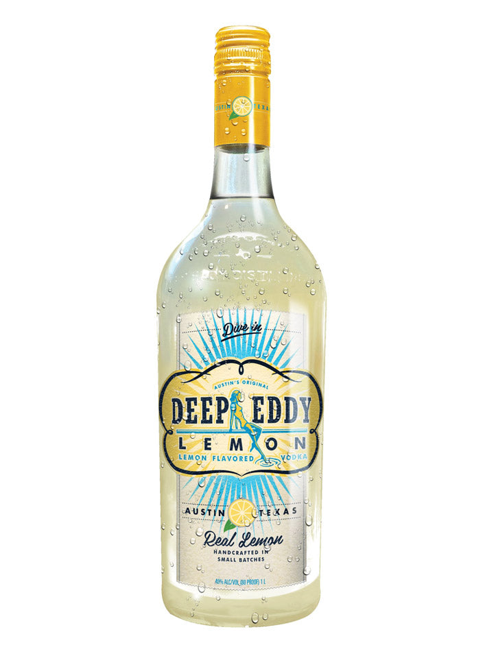 Deep Eddy Lemon Flavoured Texas Vodka 1L
