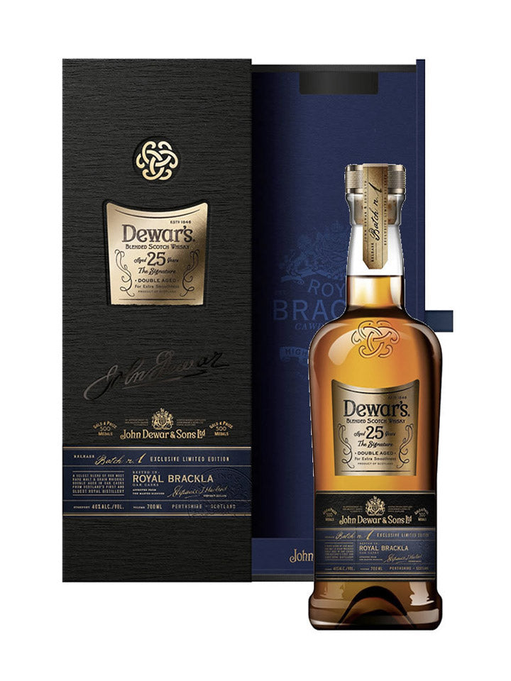 Dewar's 25 Year Old The Signature Blended Scotch Whisky 750mL