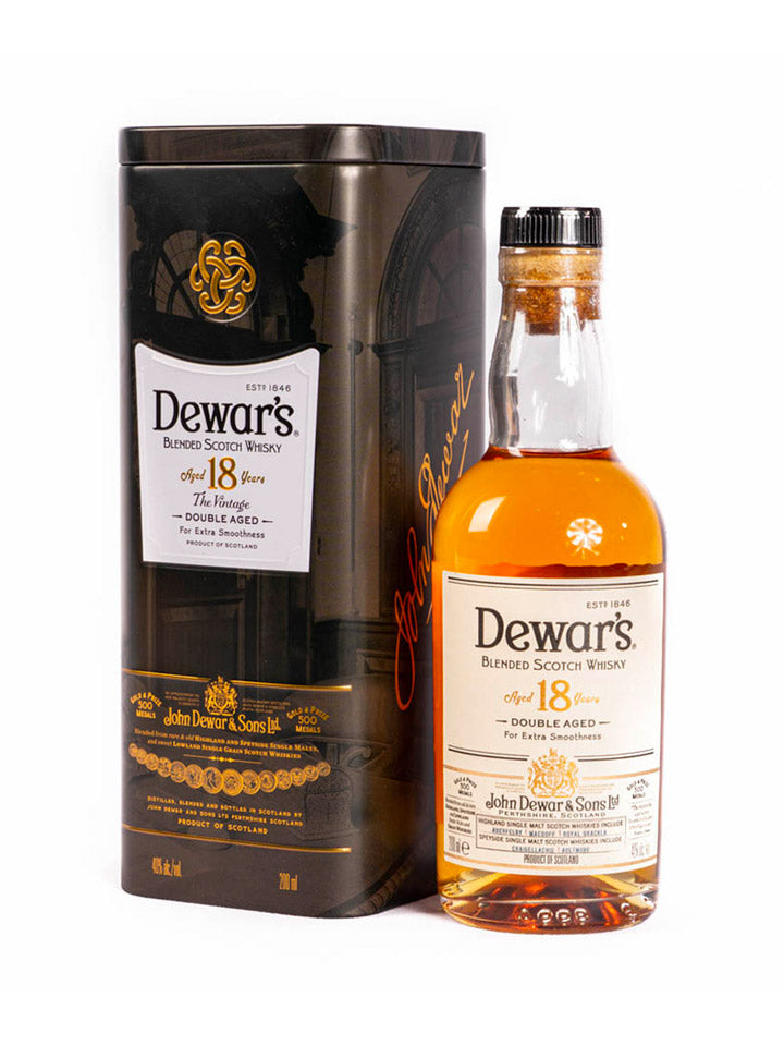 Dewar's 18 Year Old The Vintage Blended Scotch Whisky Miniature 200mL