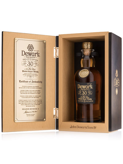 Dewar's 30 Year Old Ne Plus Ultra Blended Scotch Whisky 700mL