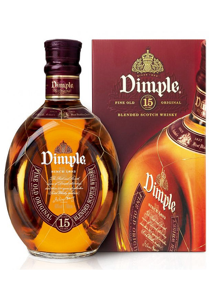 Dimple 15 Year Old Fine Blended Scotch Whisky 1L