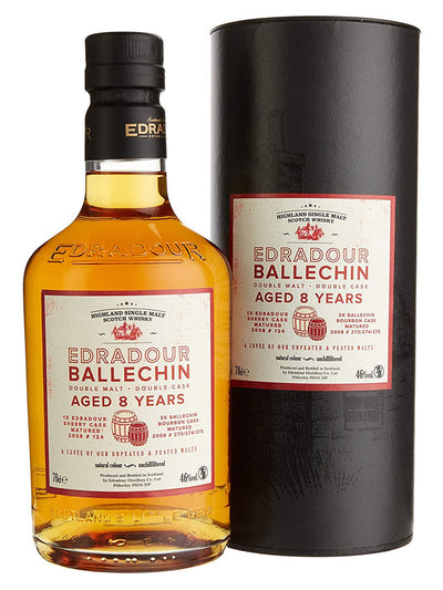 Edradour Ballechin 8 Year Old Cuvee Single Malt Scotch Whisky 700mL