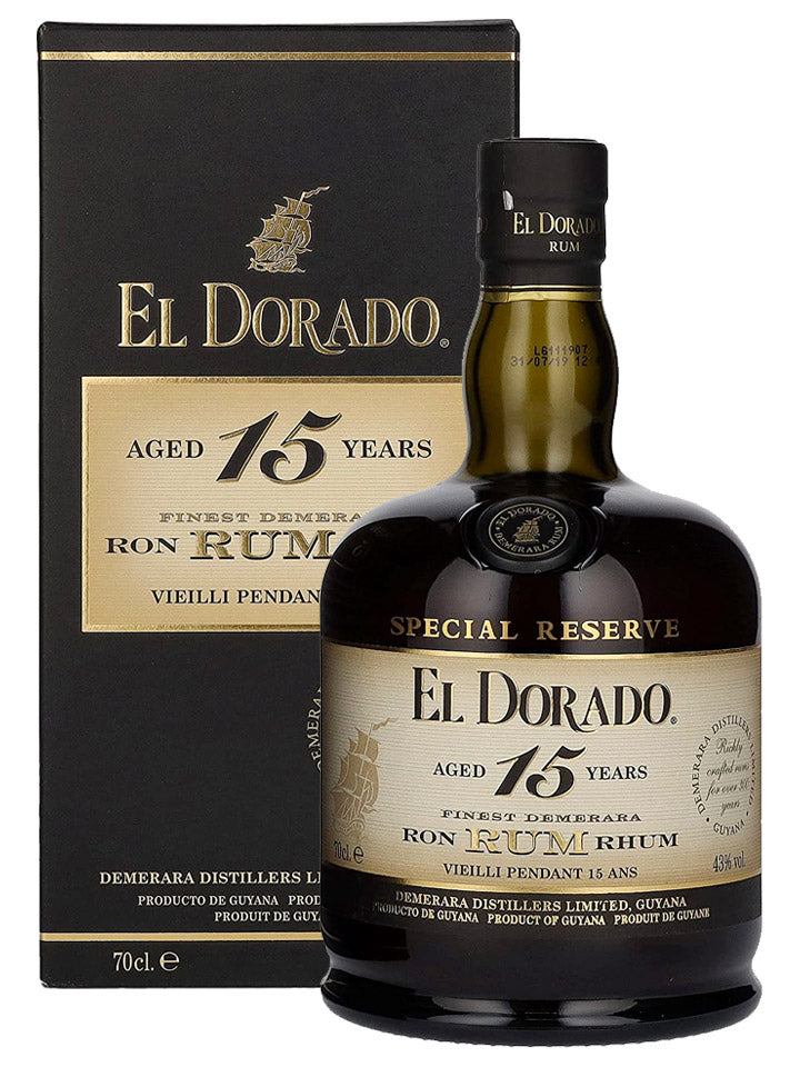 El Dorado 15 Year Old Special Reserve Guyanan Rum 700mL