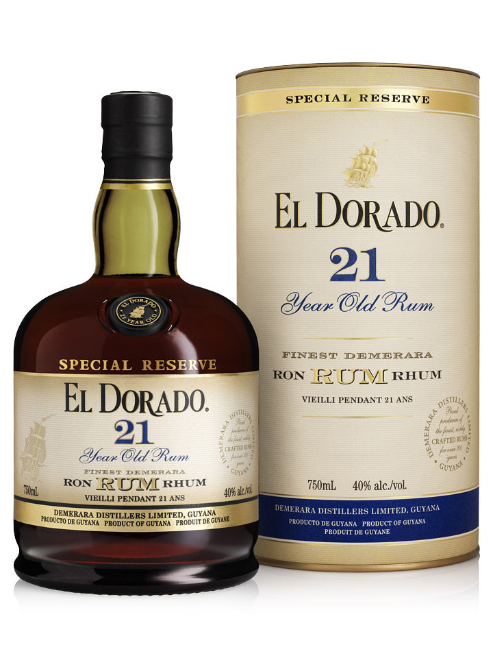El Dorado 21 Year Old Special Reserve Guyanan Rum 700mL