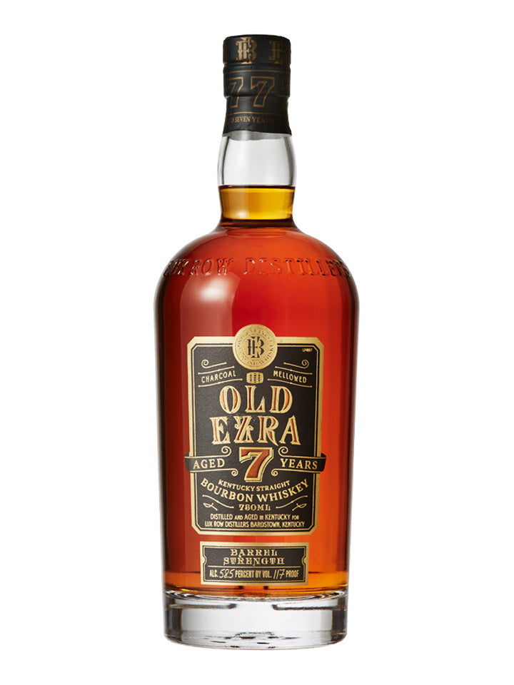 Old Ezra 7 Year Old Barrel Strength Bourbon Whiskey 750mL