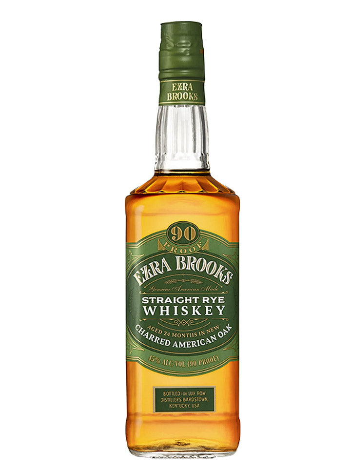 Ezra Brooks Straight Rye Whiskey 750mL