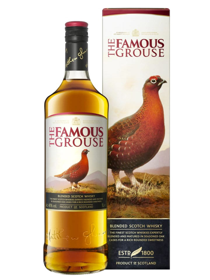 The Famous Grouse With Gift Box Blended Scotch Whisky 1L