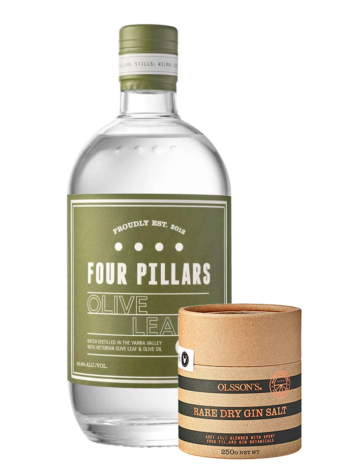 Four Pillars Olive Leaf Gin + Gin Salt 700mL