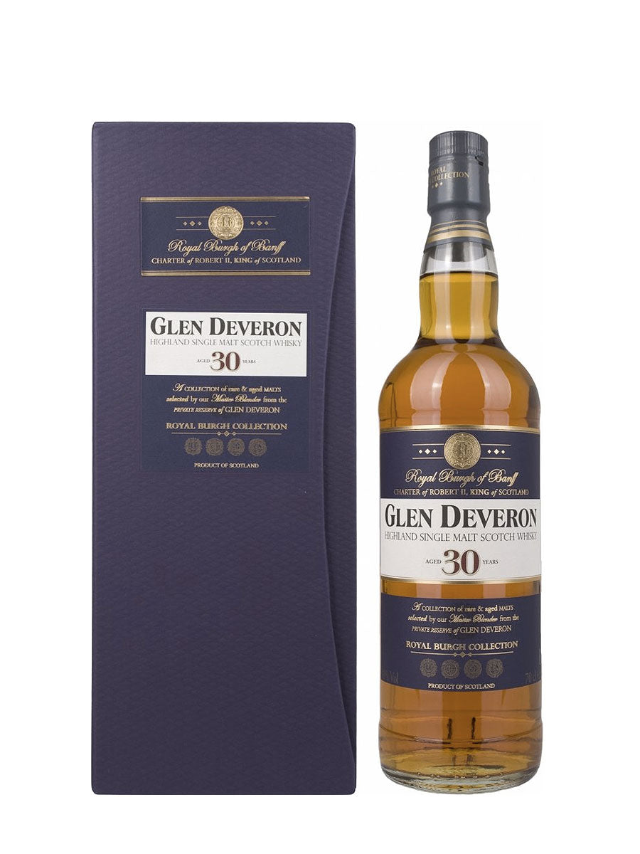 Glen Deveron 30 Year Old Scotch Whisky 750mL