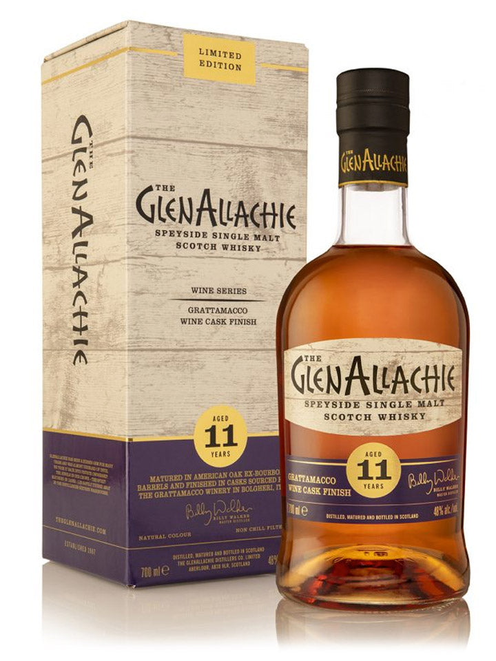 Glenallachie 11 Year Old Grattamacco Cask Finish Single Malt Scotch Whisky 700mL