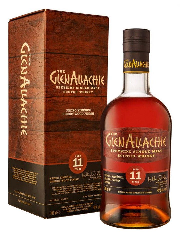 Glenallachie 11 Year Old PX Sherry Wood Finish Single Malt Scotch Whisky 700mL
