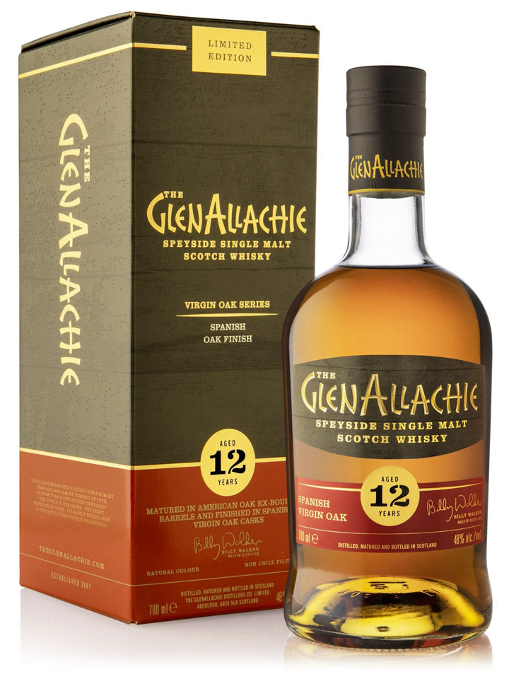 Glenallachie 12 Year Old Spanish Virgin Oak Single Malt Scotch Whisky 700mL