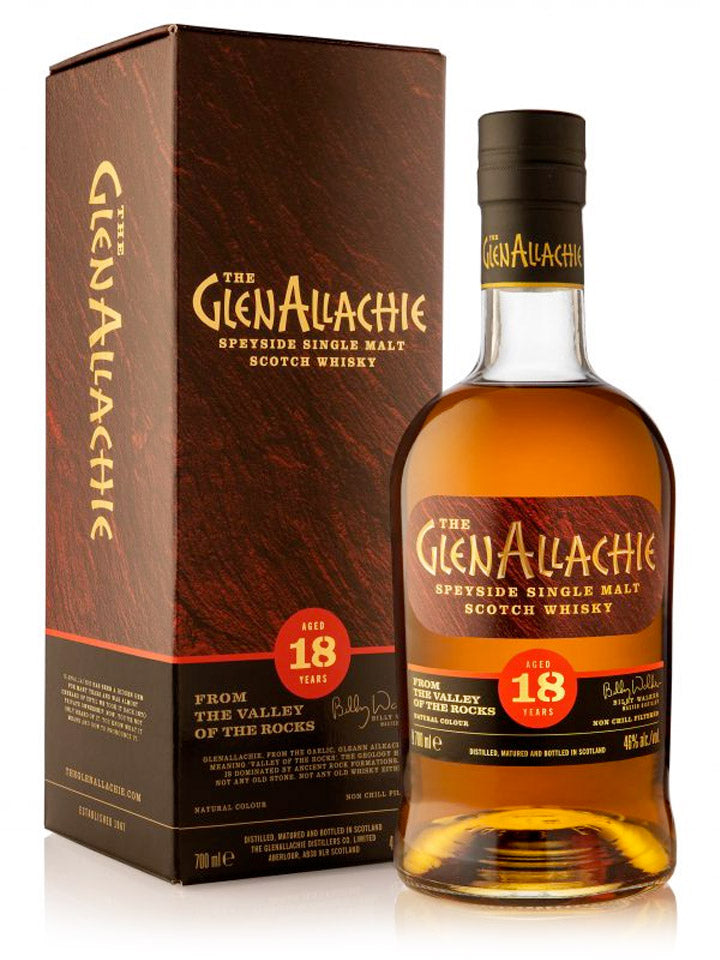 Glenallachie 18 Year Old Speyside Single Malt Scotch Whisky 700mL