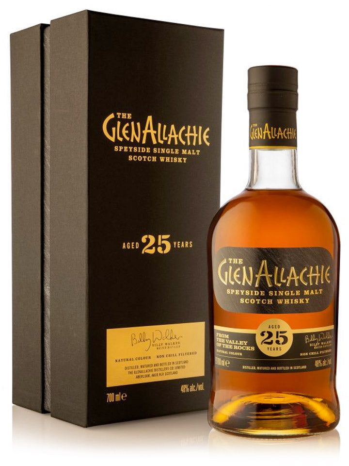 Glenallachie 25 Year Old Speyside Single Malt Scotch Whisky 700mL