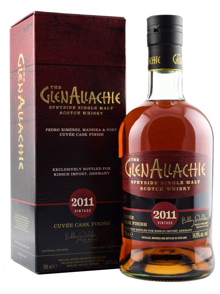 Glenallachie 2011 Pedro Ximenez, Madeira & Port Cuvee Cask Finish Cask Strength Single Malt Scotch Whisky 700mL