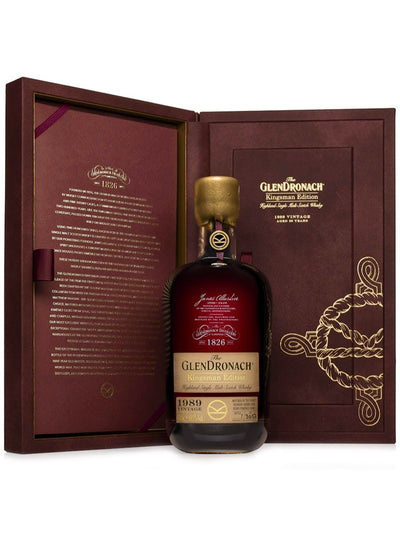 GlenDronach 29 Year Old 1989 Kingsman Edition Single Malt Scotch Whisky 700mL