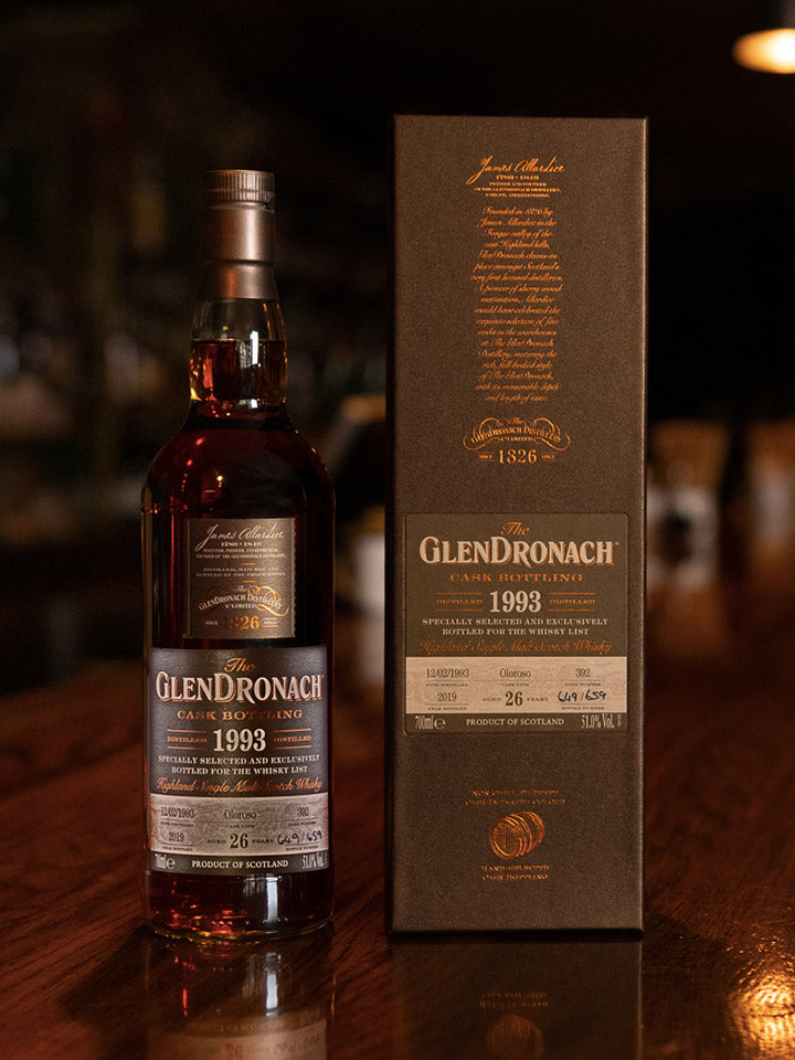 GlenDronach 26 Year Old 1993 Cask #392 Single Malt Scotch Whisky