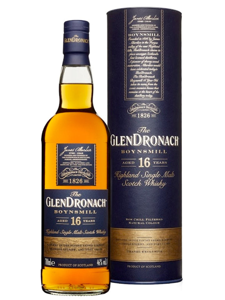 GlenDronach Boynsmill 16 Year Old Single Malt Scotch Whisky 700mL