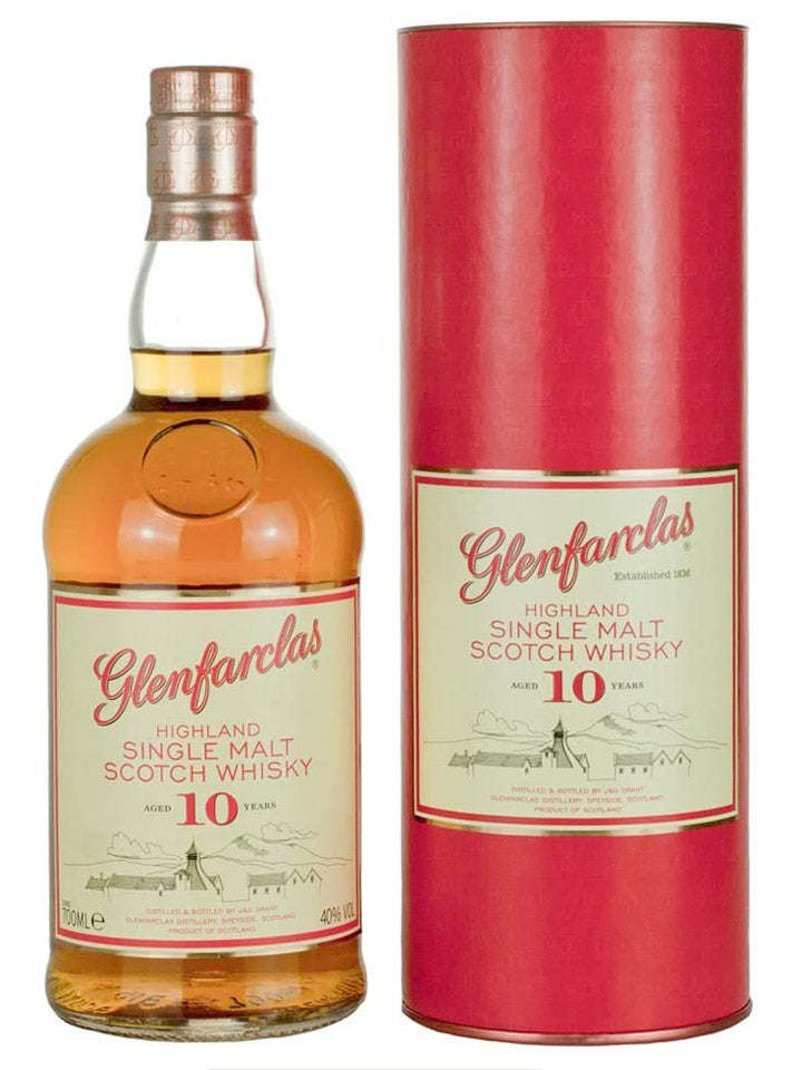 Glenfarclas 10 Year Old Single Malt Scotch Whisky 700mL