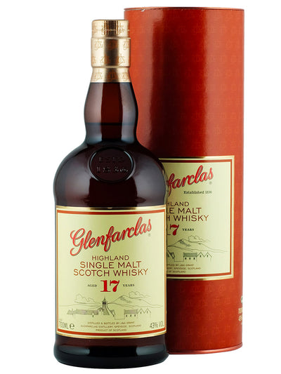 Glenfarclas 17 Year Old Single Malt Scotch Whisky 700mL