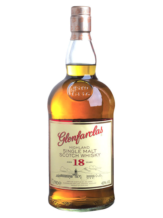 Glenfarclas 18 Year Old Single Malt Scotch Whisky 1L – The Drink