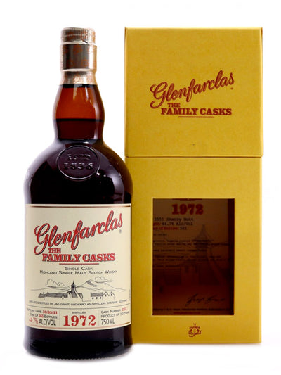 Pre-order: Glenfarclas 1972 Family Casks #3551 Highland Single Malt Scotch Whisky 750mL